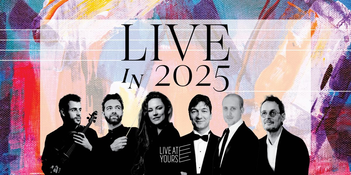 Live at 2025: 3 concert subscription