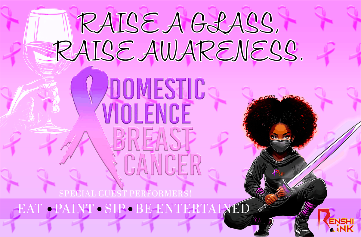 Raise a Glass, Raise Awareness - Paint & Sip