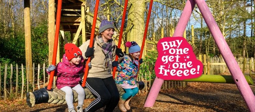 Buy one get one free is back this February Half Term!