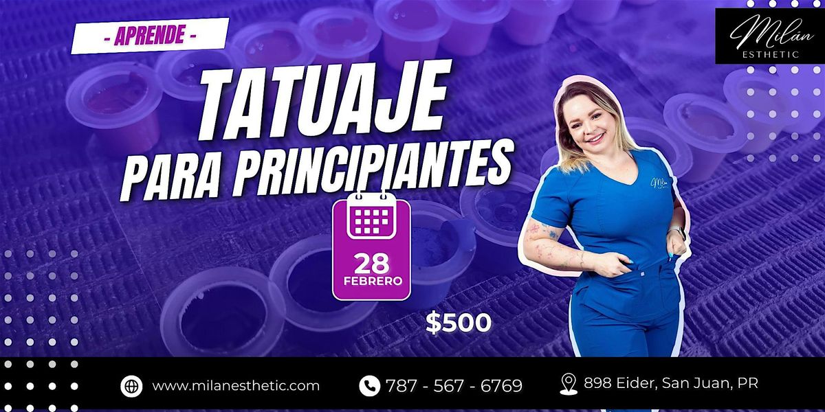 Seminario de Tatuaje para Principiantes