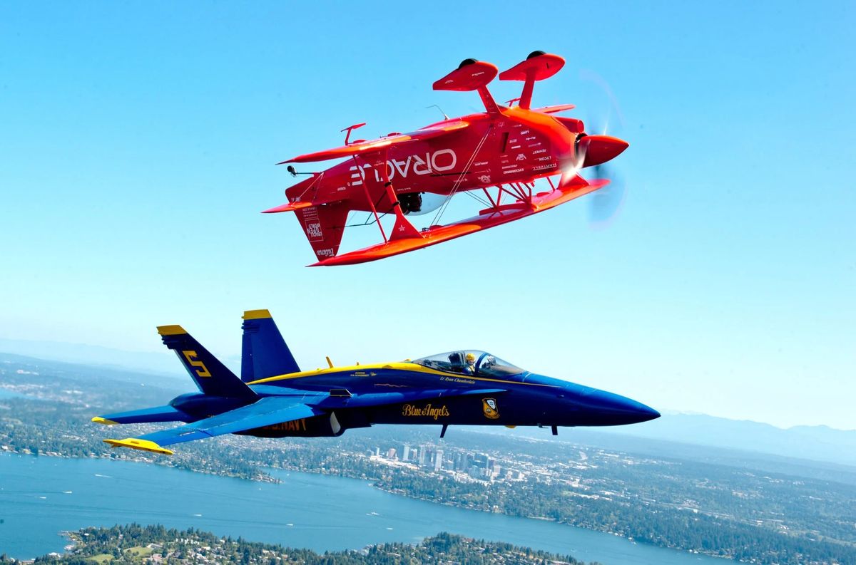 Seafair 2024 Boeing Air Show , Lake Washington, Seattle, 2 August to 4