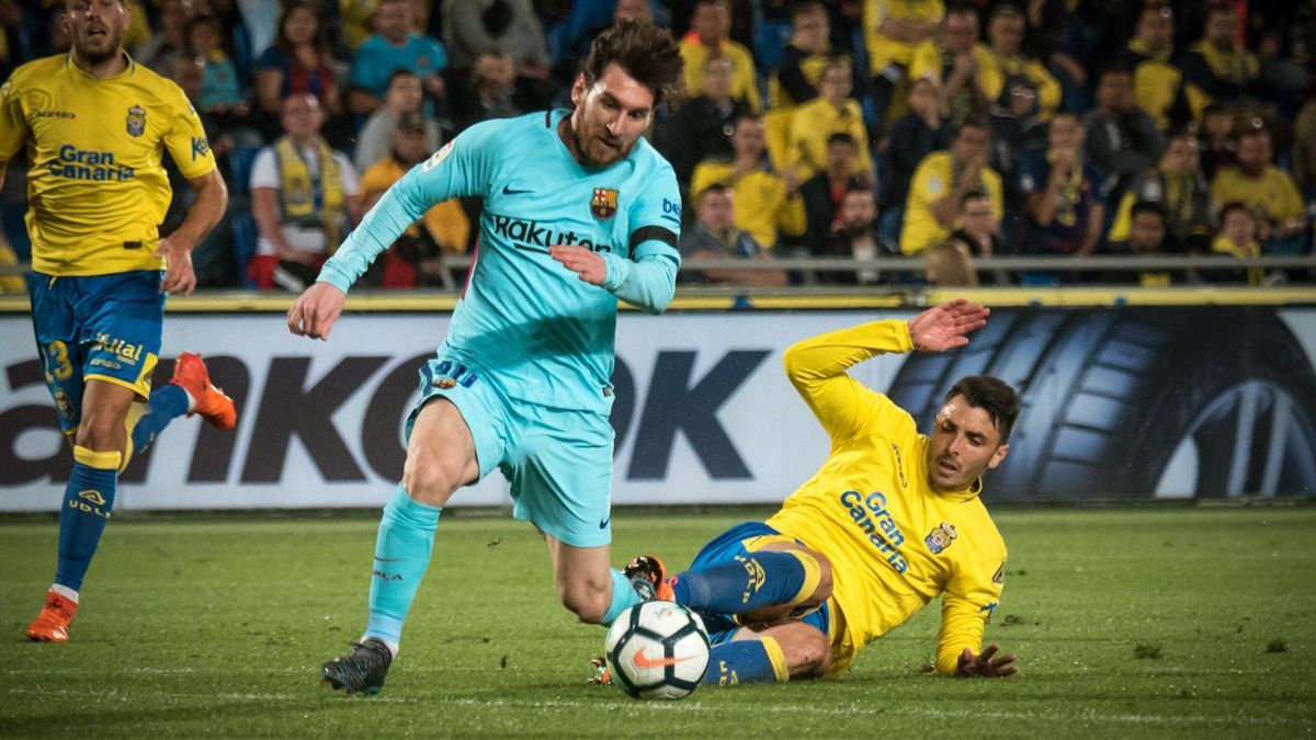 FC Barcelona at UD Las Palmas at Estadio Gran Canaria