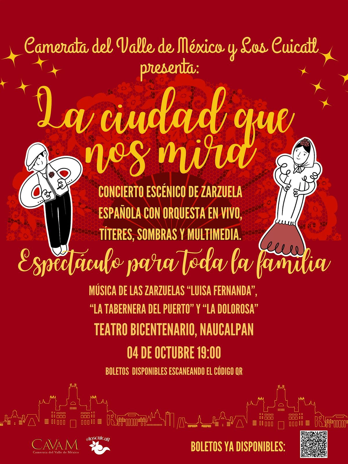 La Ciudad que nos mira, concierto interactivo de m\u00fasica espa\u00f1ola