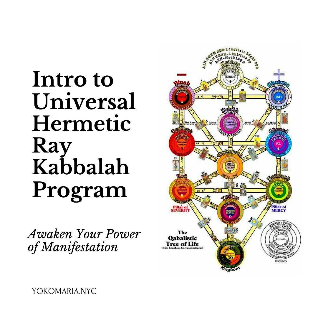 Free Online Intro to Universal Hermetic Ray Kabbalah