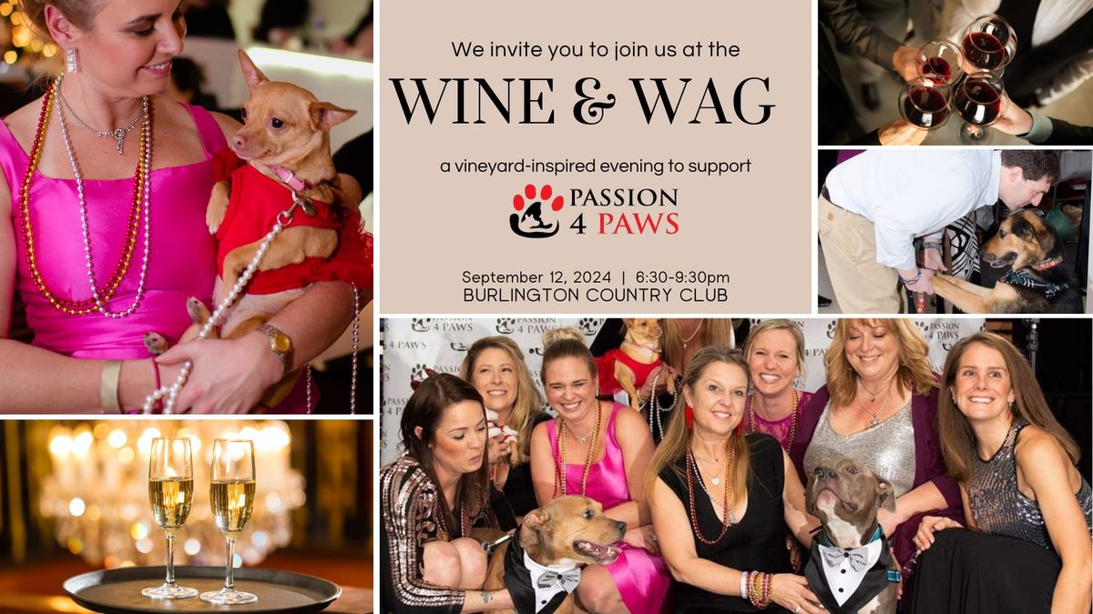 Wine & Wag at the Burlington Country Club