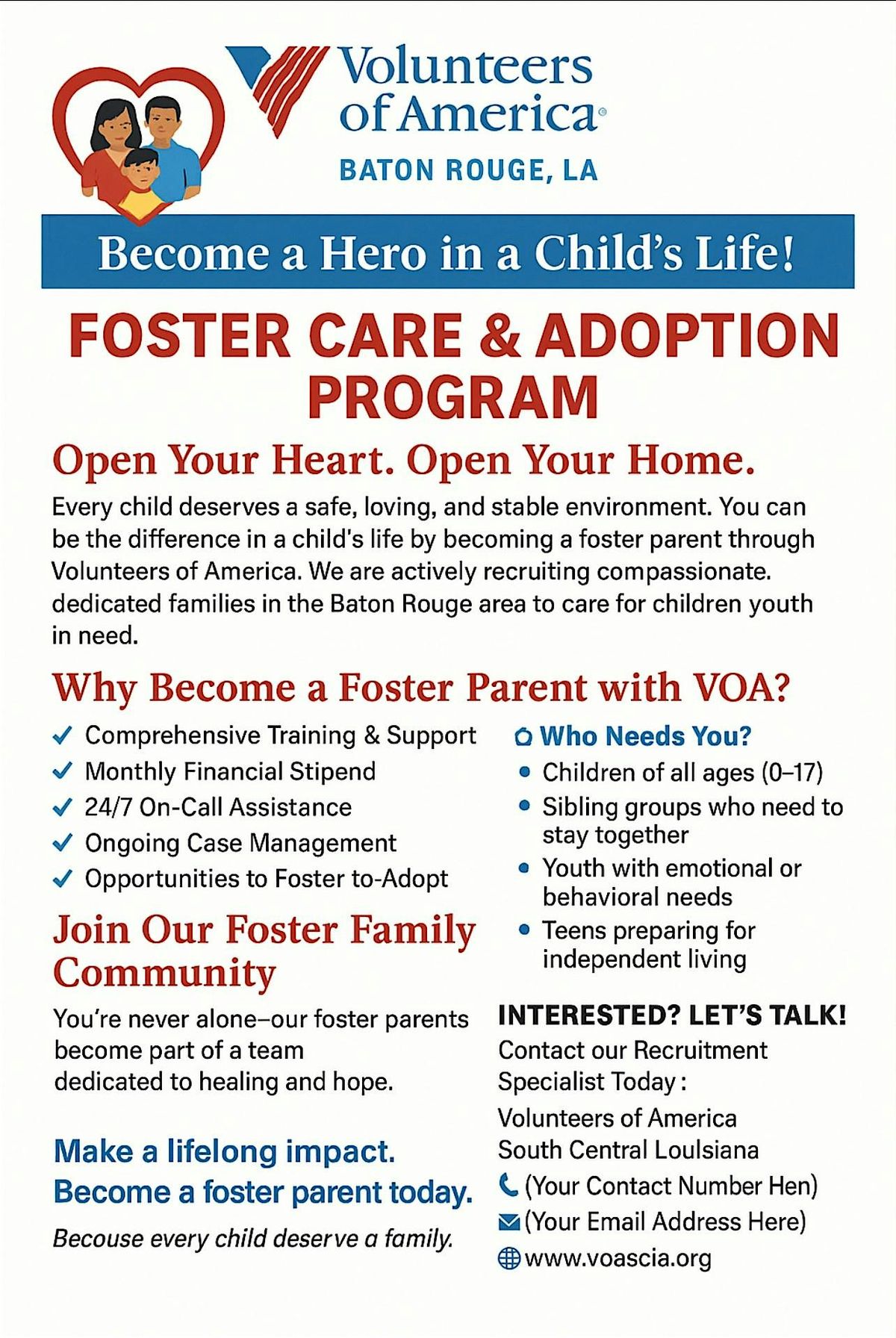 Therapeutic Foster Care Information Meeting
