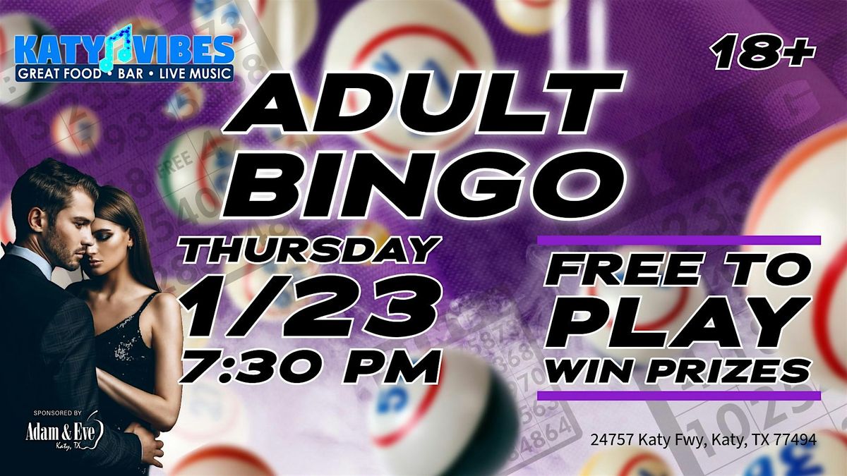 Adult Bingo!