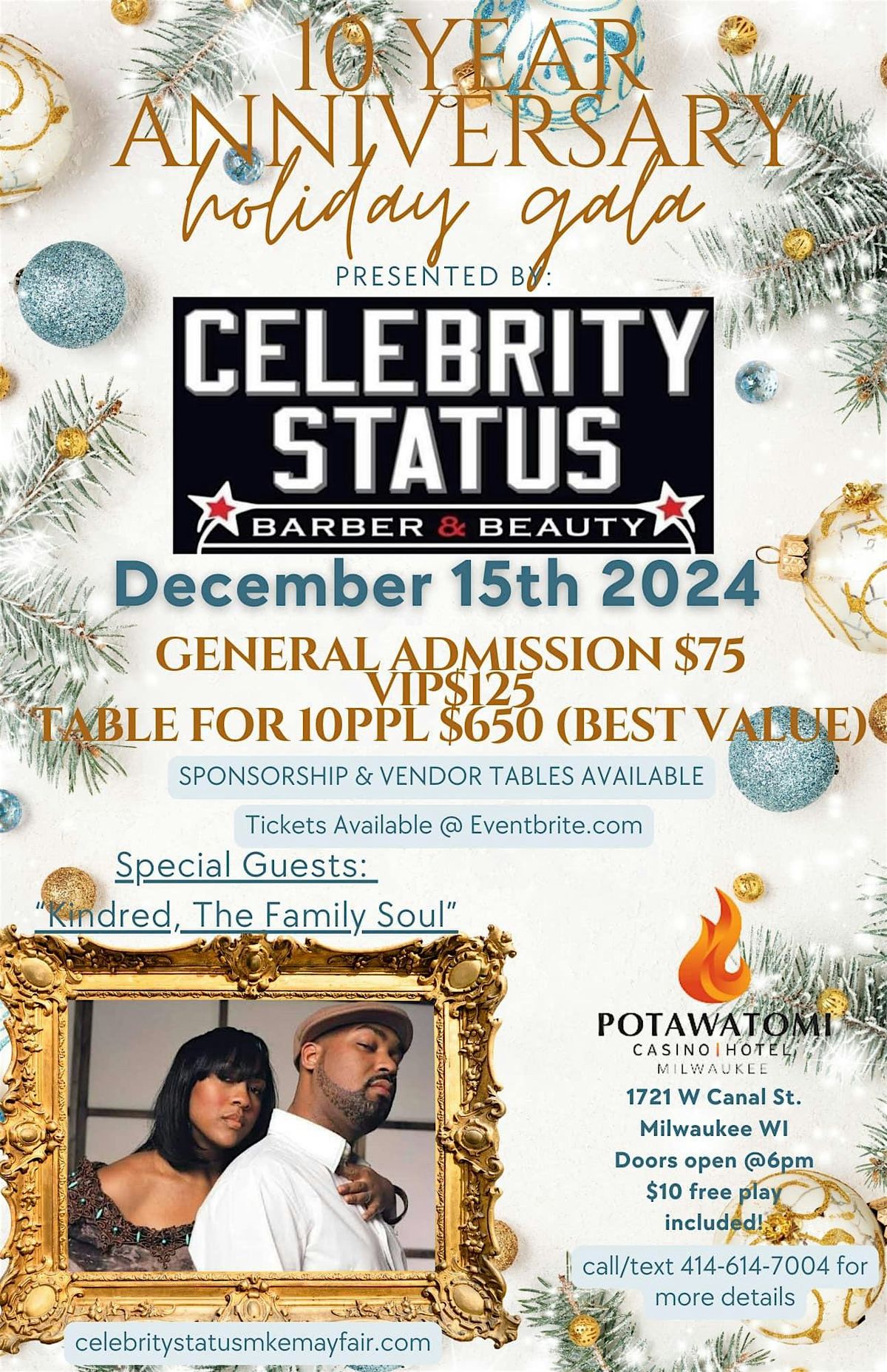 Celebrity Status 10 Year Anniversary Holiday Gala