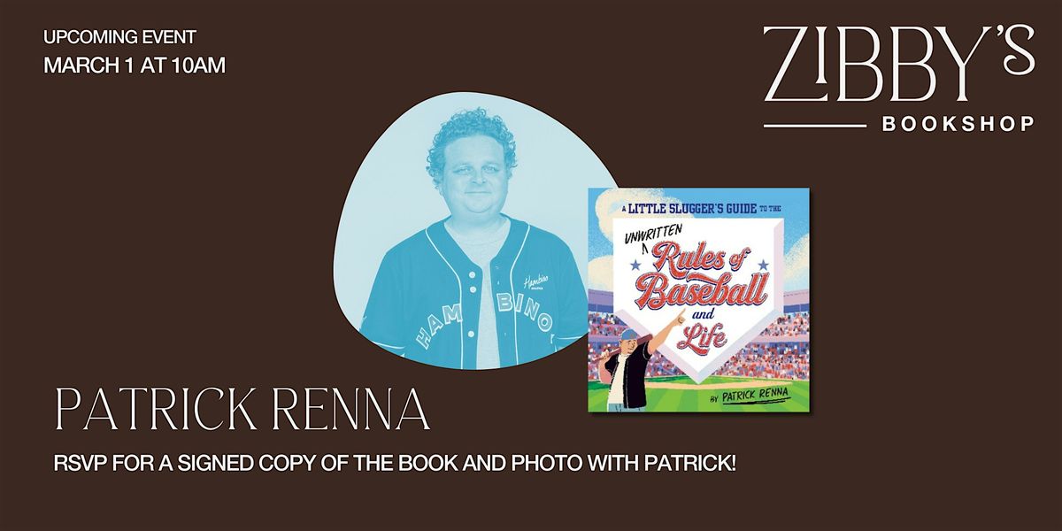 Author event with Patrick Renna!