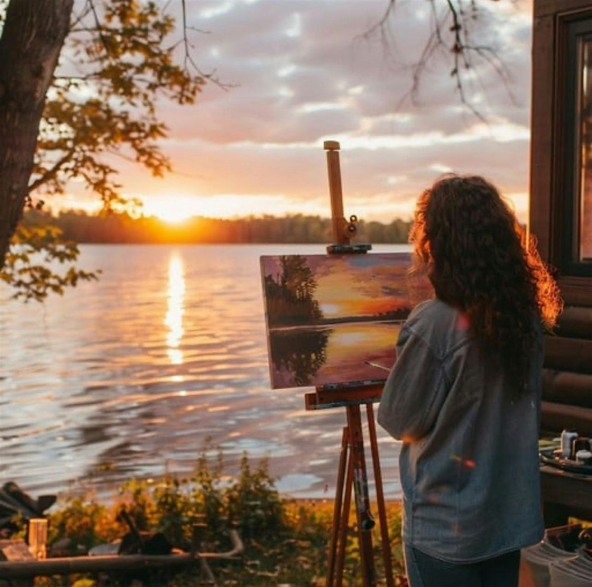 A loved one is never far Painting Session