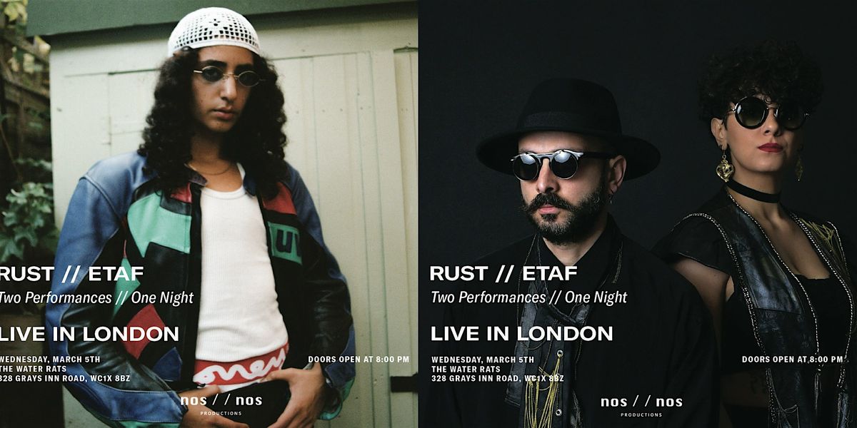 Rust \/\/ Etaf - live in London