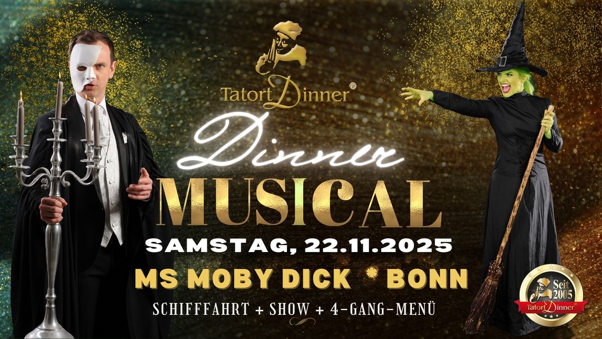 Dinner-Musical, Magie der Melodie, Musicaldinner