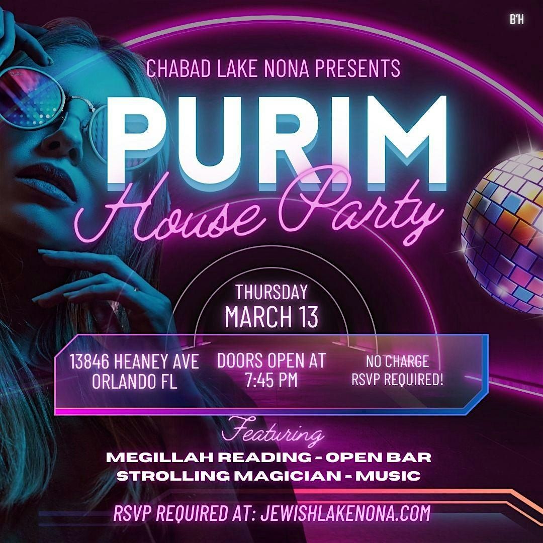 Purim House Party