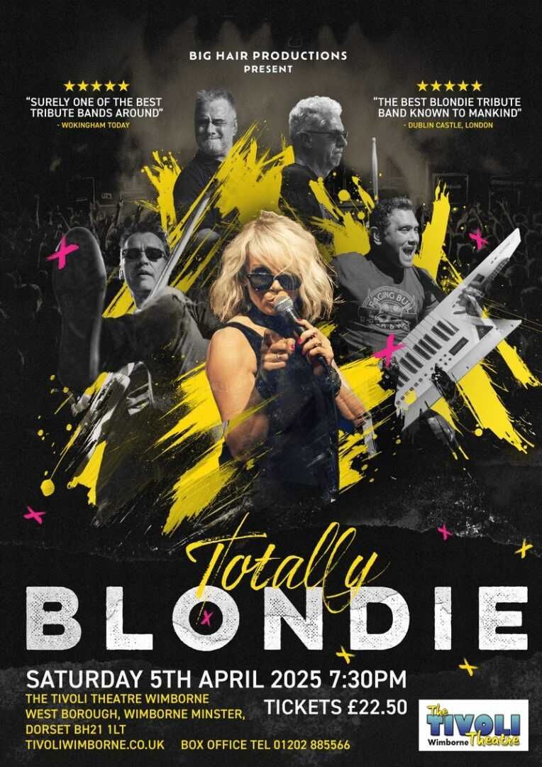 Totally Blondie - Tivoli Theatre, Wimborne