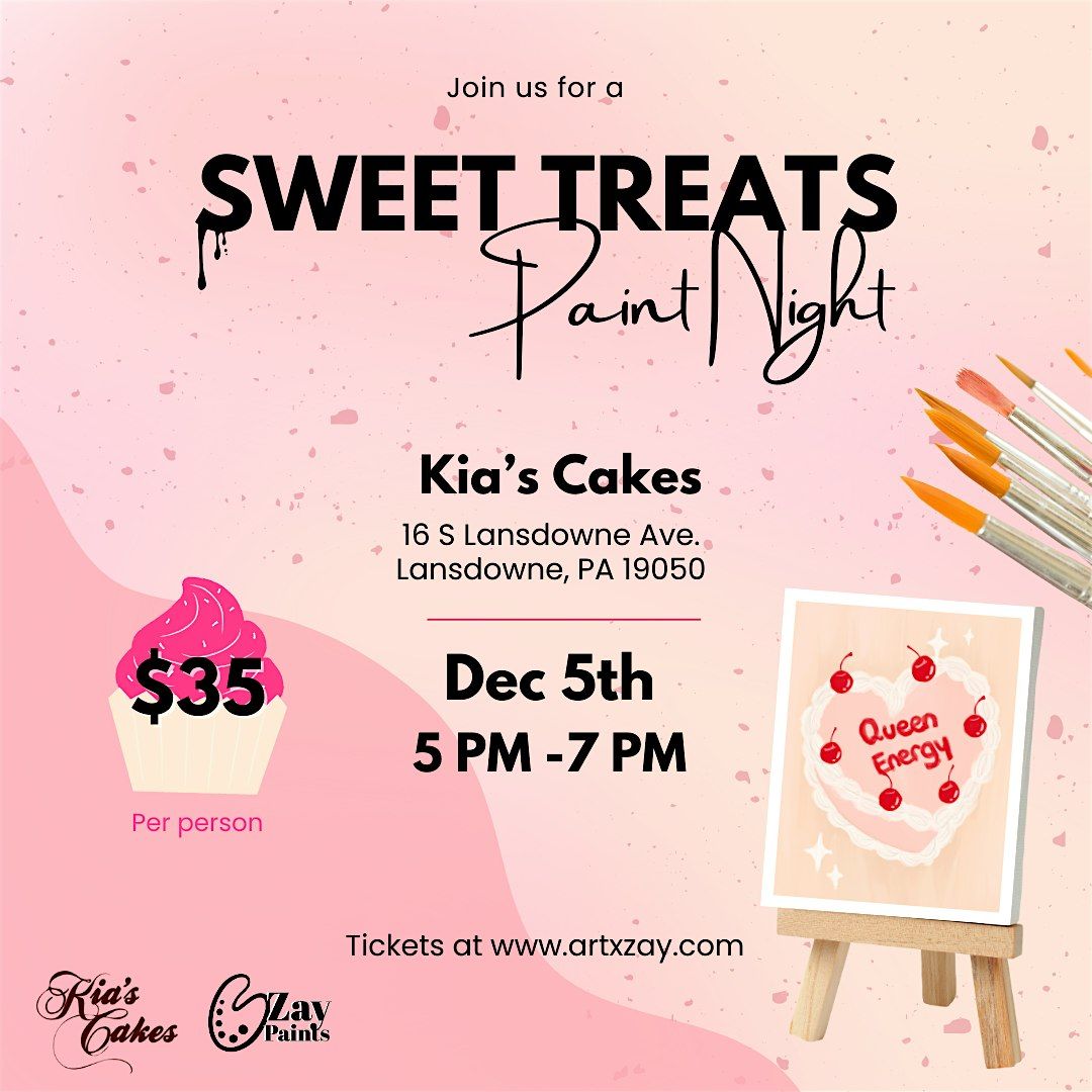 Sweet Treats Paint Night