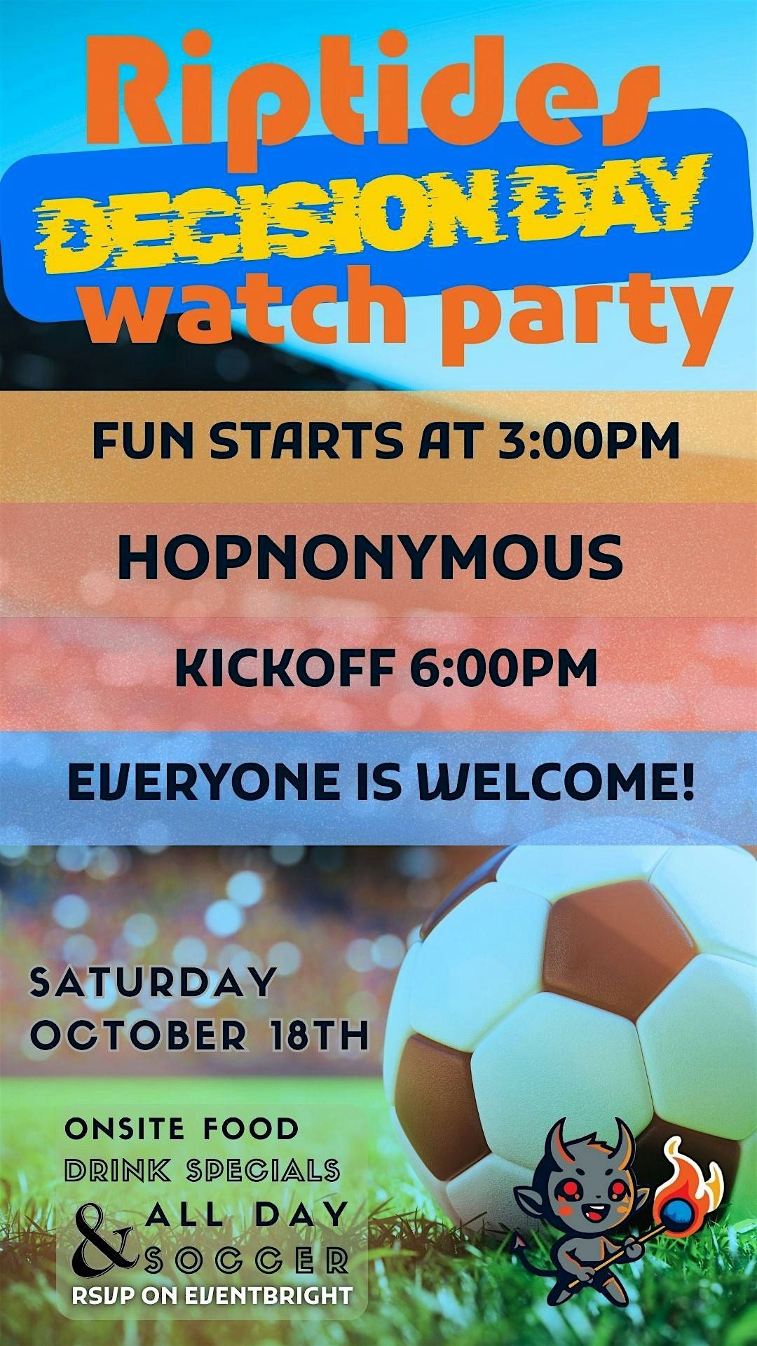 San Diego FC Watch Party