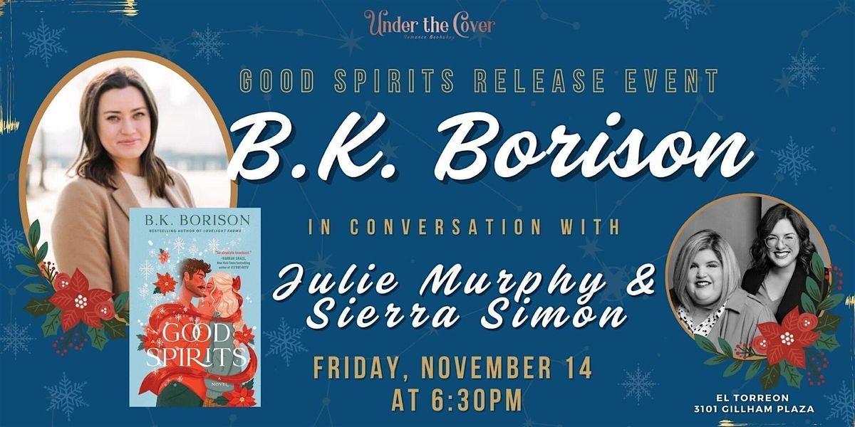Good Spirits Author Event with BK Borison