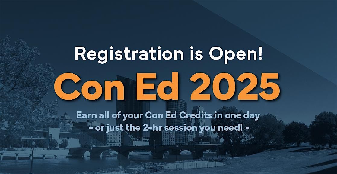 All Your Con Ed Credits At One Time!