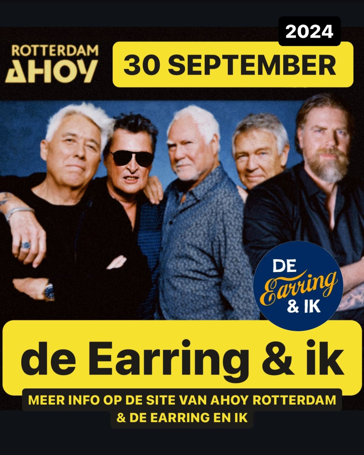 de Earring & ik Ahoy Rotterdam 