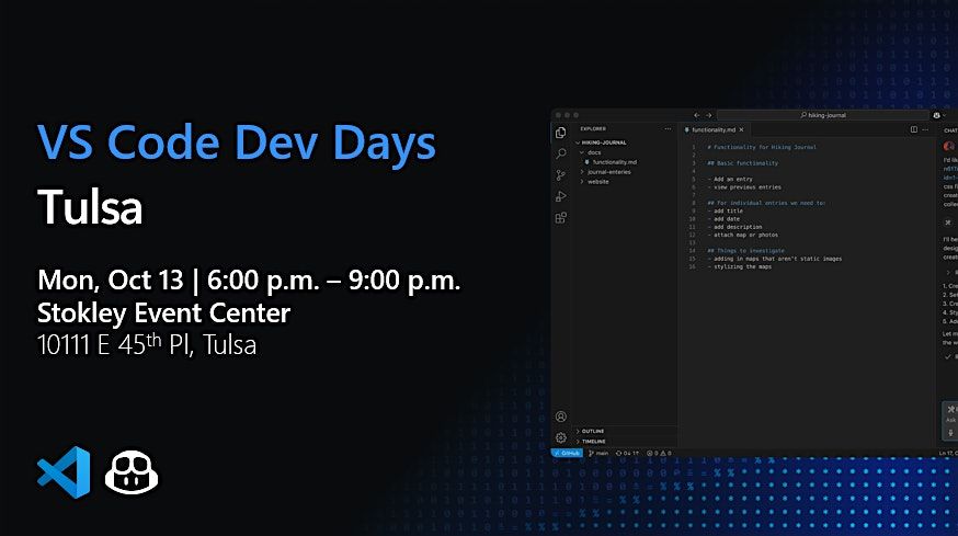 VS Code Dev Days Tulsa