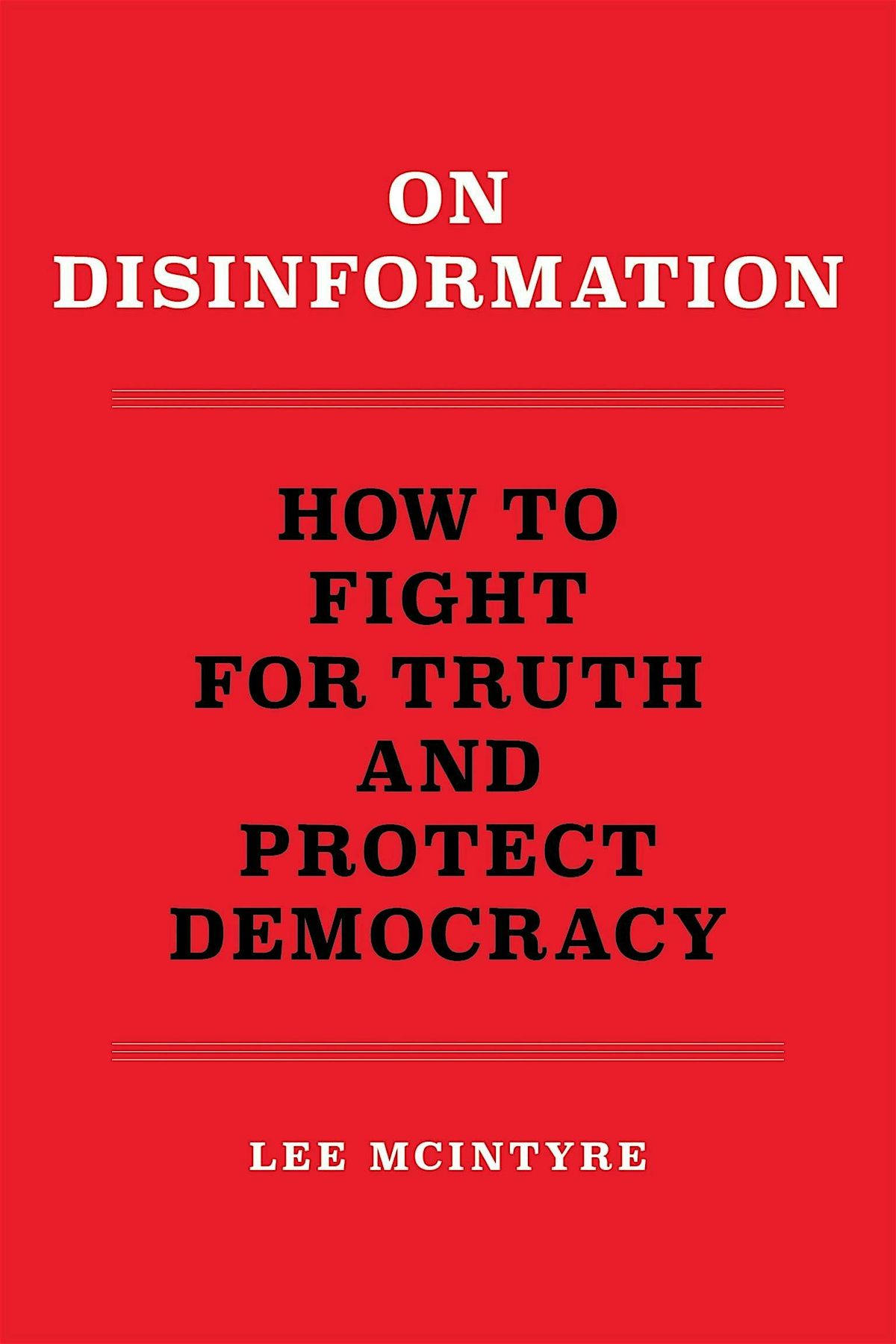 MIT Reads: "On Disinformation" Small Group Discussion