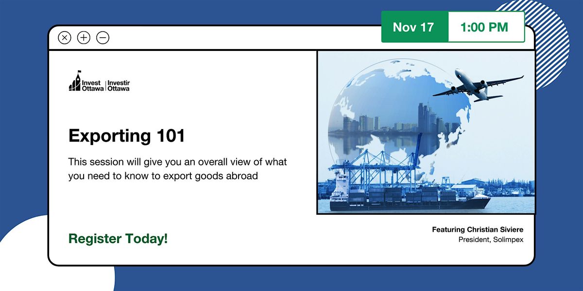 Exporting 101 (In Person)