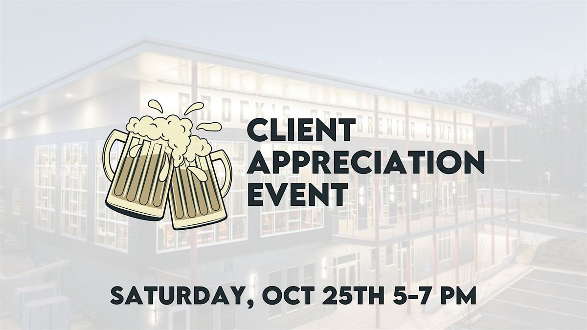 HBH Realty  Client Appreciation Event @ Brock's Gap Brewery