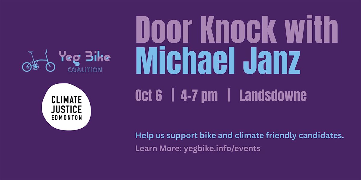 Door Knocking with Michael Janz in Landsdowne