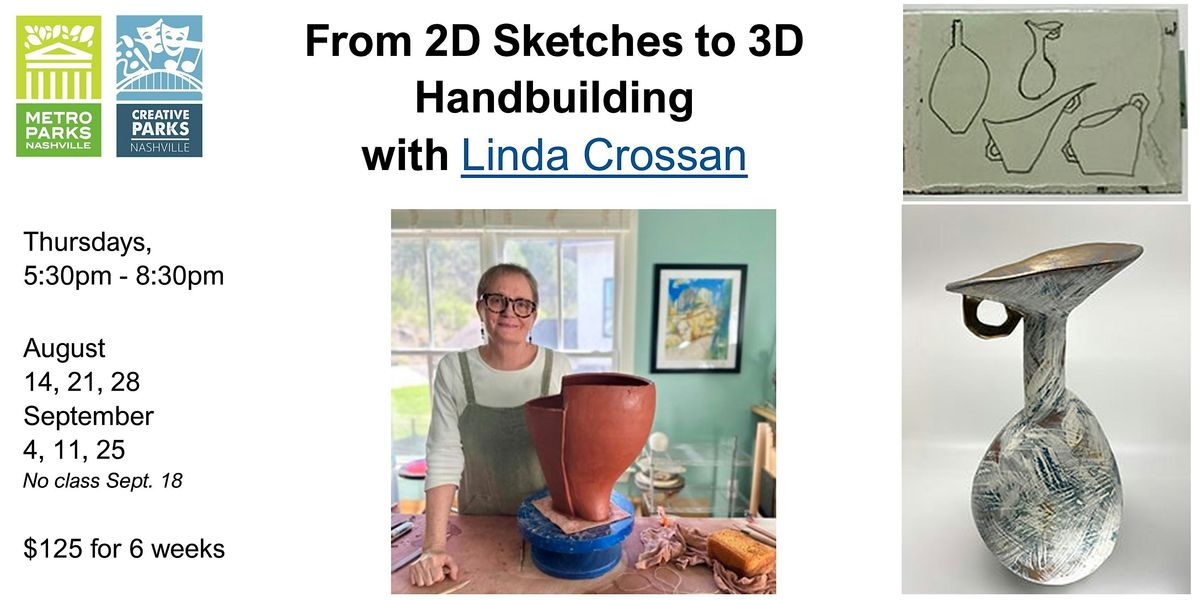 From 2D Sketches to 3D Handbuilding