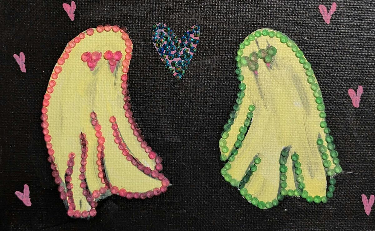 Spooky Paint & Rhinestone Night
