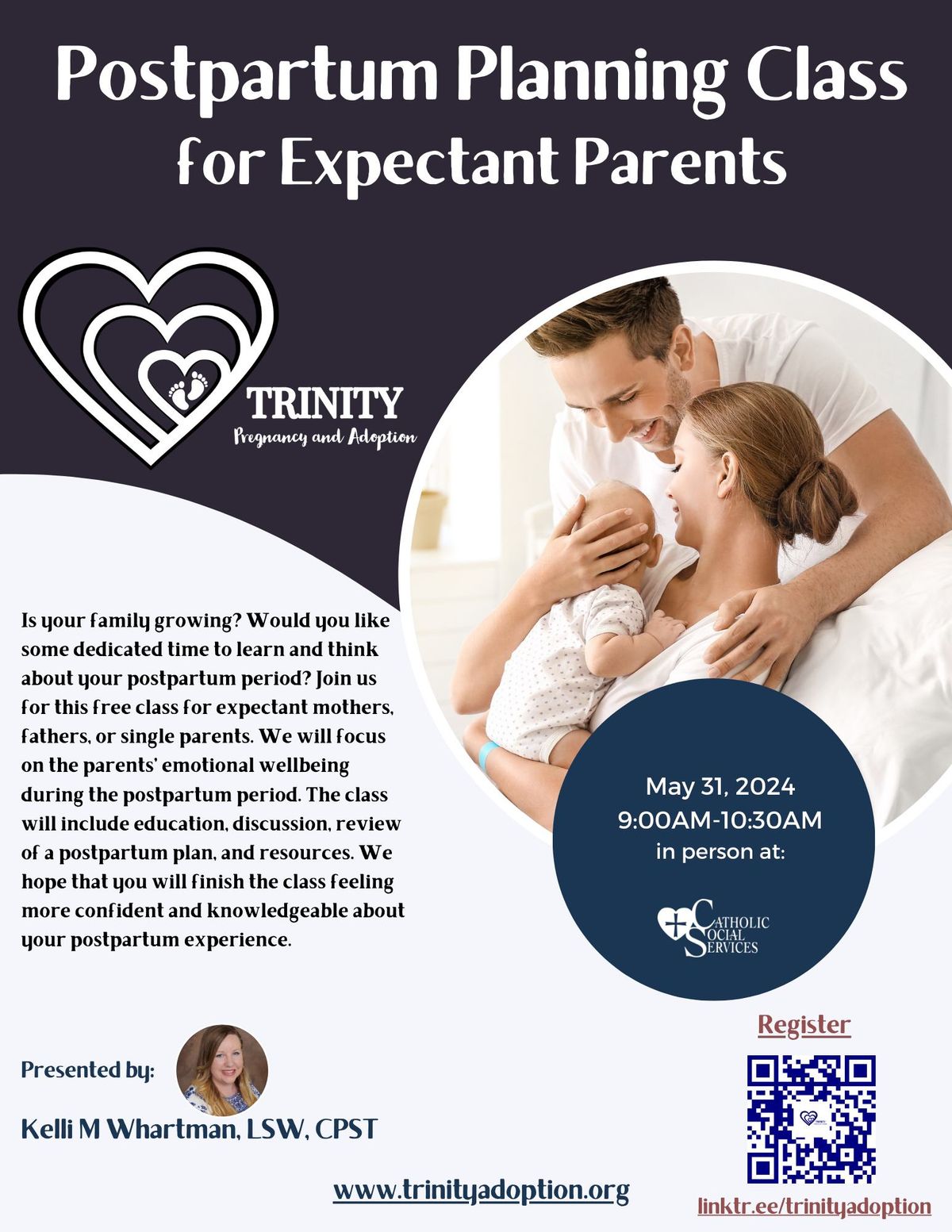 Postpartum Planning Class for Expectant Parents