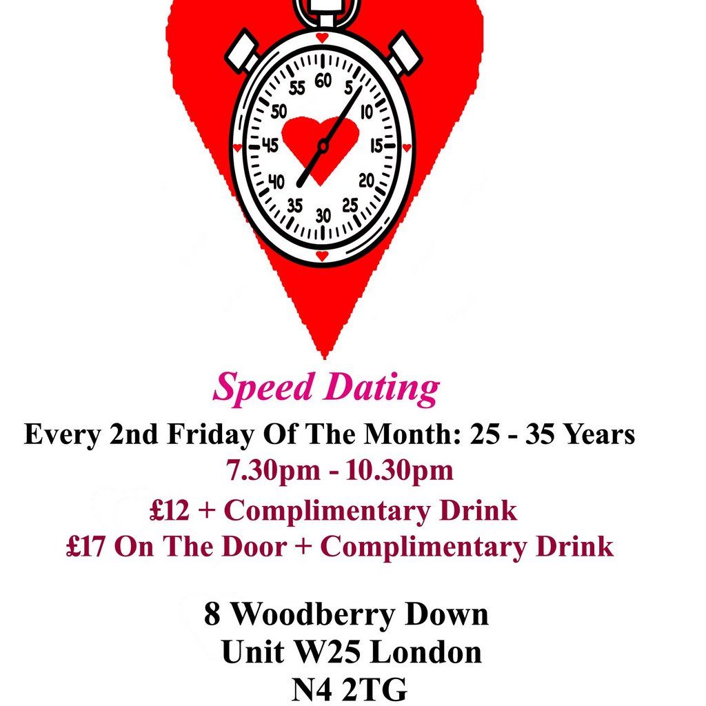 Speed dating 25 - 35 years Fridays