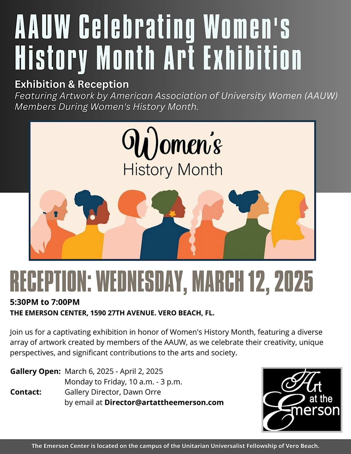 AAUW Celebrating Women's History Month Art Exhibition