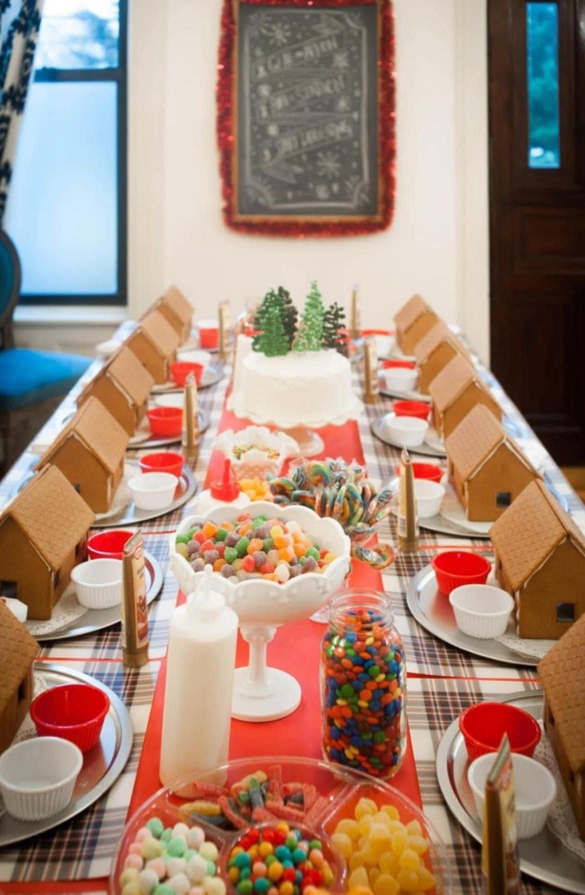 Gingerbread House Decorating Party