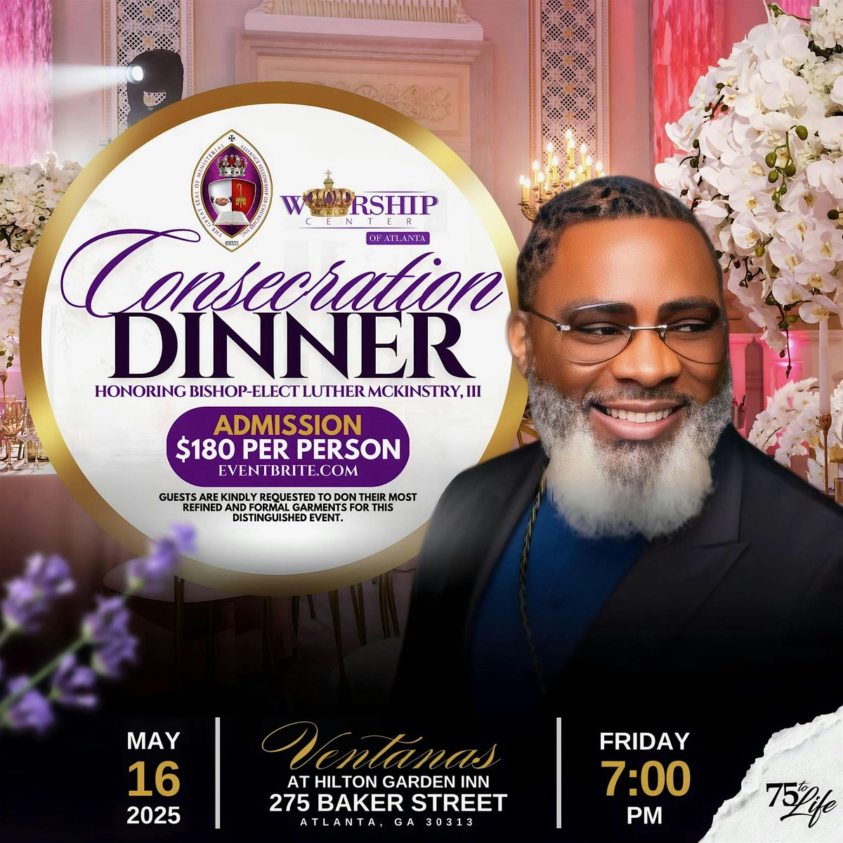 Bishop-Elect Luther C. McKinstry III Consecration Dinner