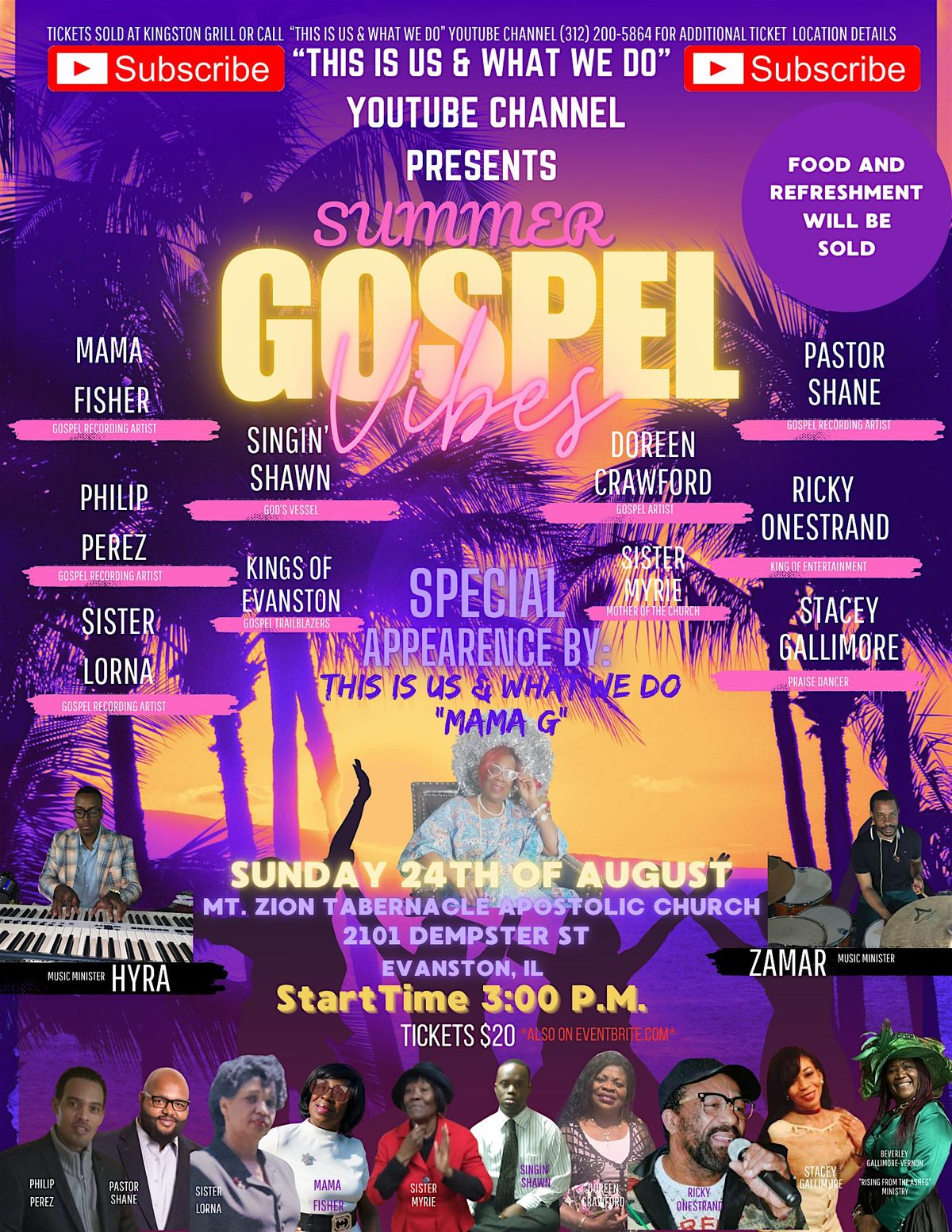Summer Gospel Vibes\/Caribbean and etc
