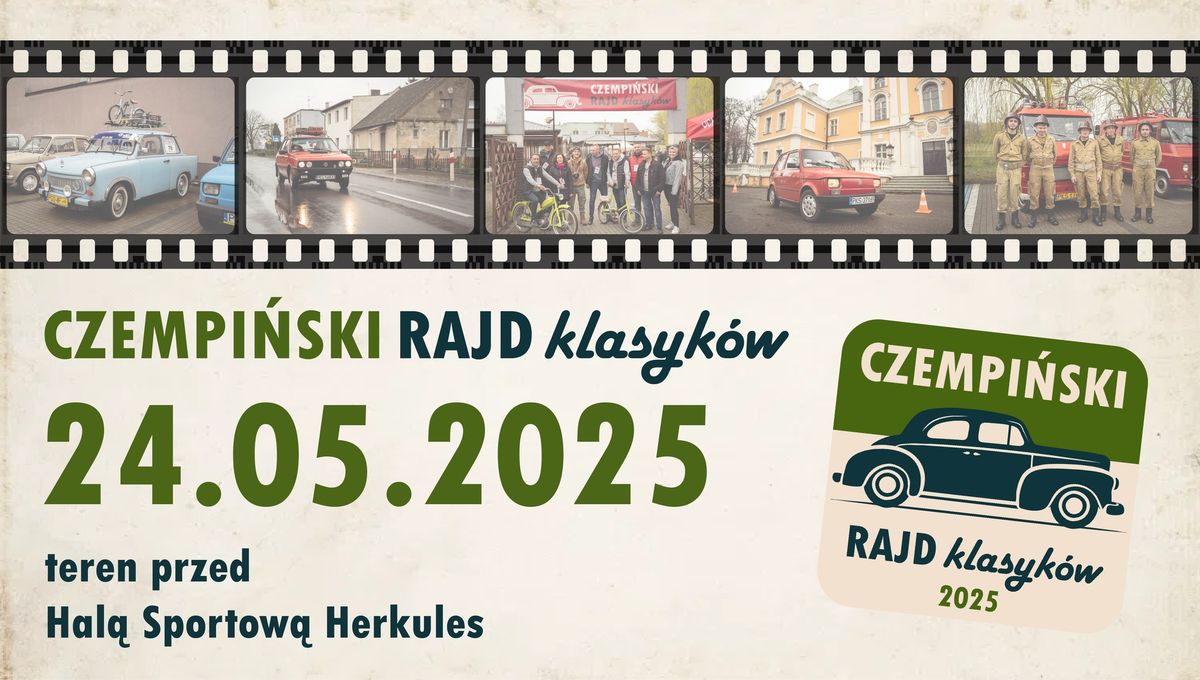 II Czempi\u0144ski Rajd Klasyk\u00f3w 24 maj 2025