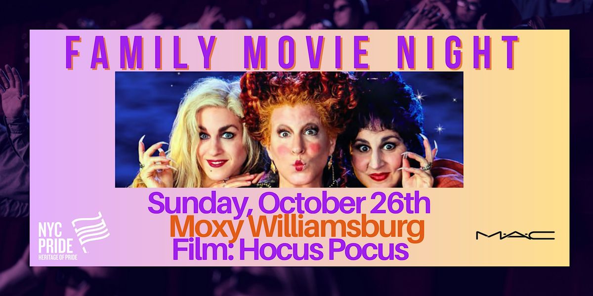 NYC Pride Presents: Family Movie Night - Hocus Pocus