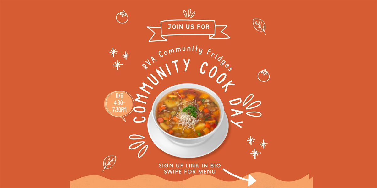 Community Cook Day 11\/8!