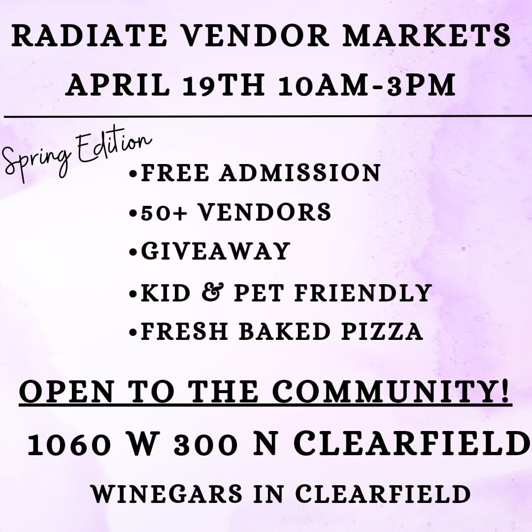 Radiate Vendor Markets - April