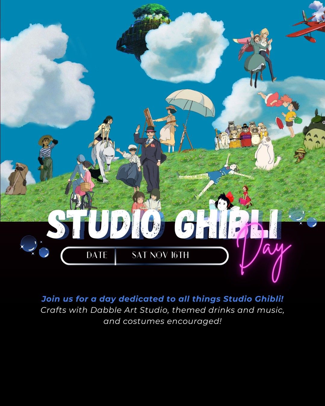 \ud83c\udf3f\u2728 Studio Ghibli Day \u2728\ud83c\udf3f