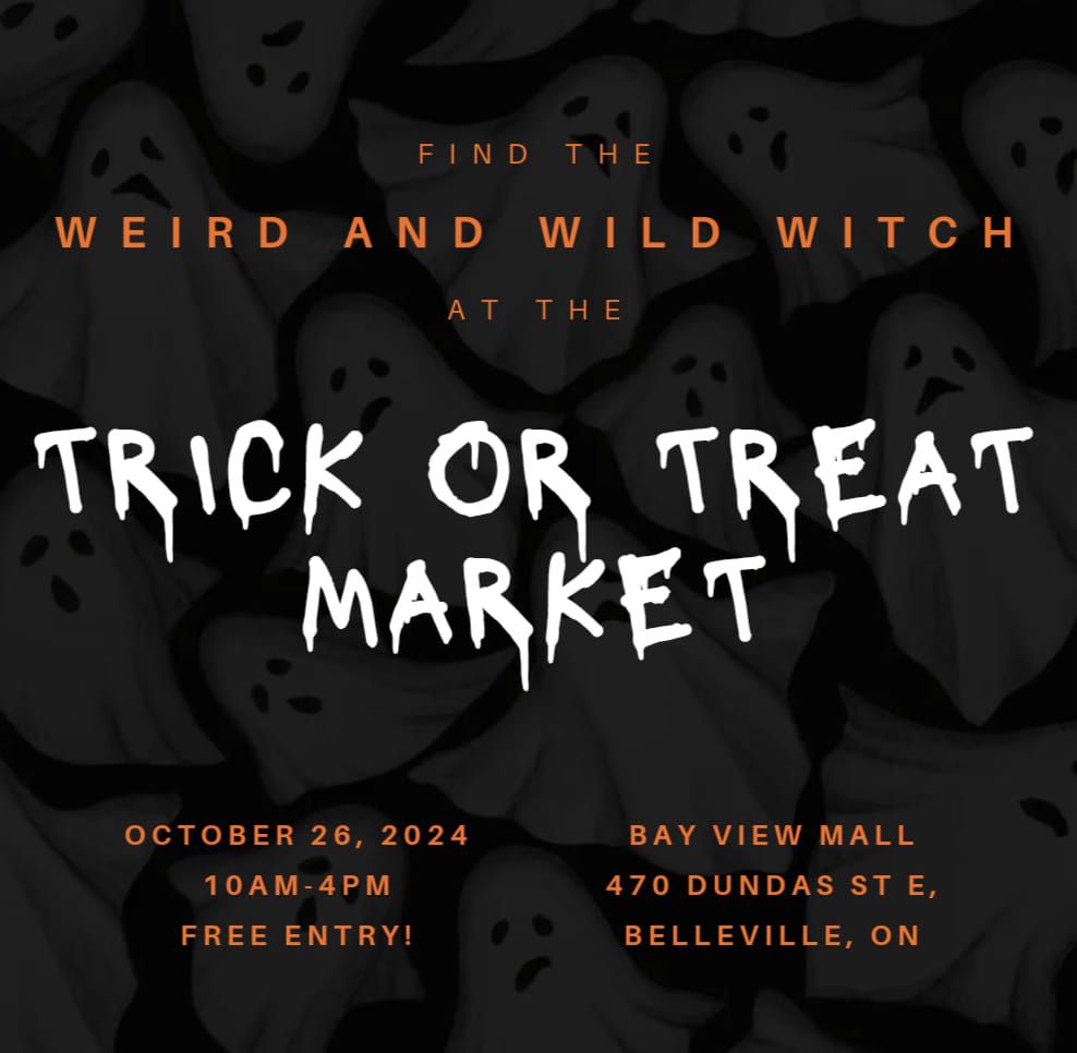 Weird and Wild Witch at the Bay View Mall Trick or Treat Market