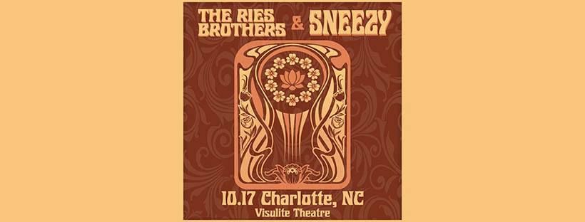 The Ries Brothers & Sneezy with Zach Fowler of Sun-Dried Vibes in Charlotte, NC