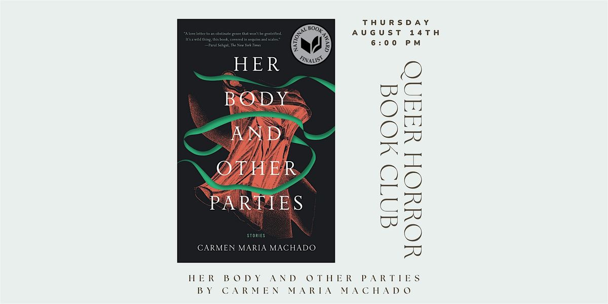 August Queer Horror Book Club at Petals & Pages