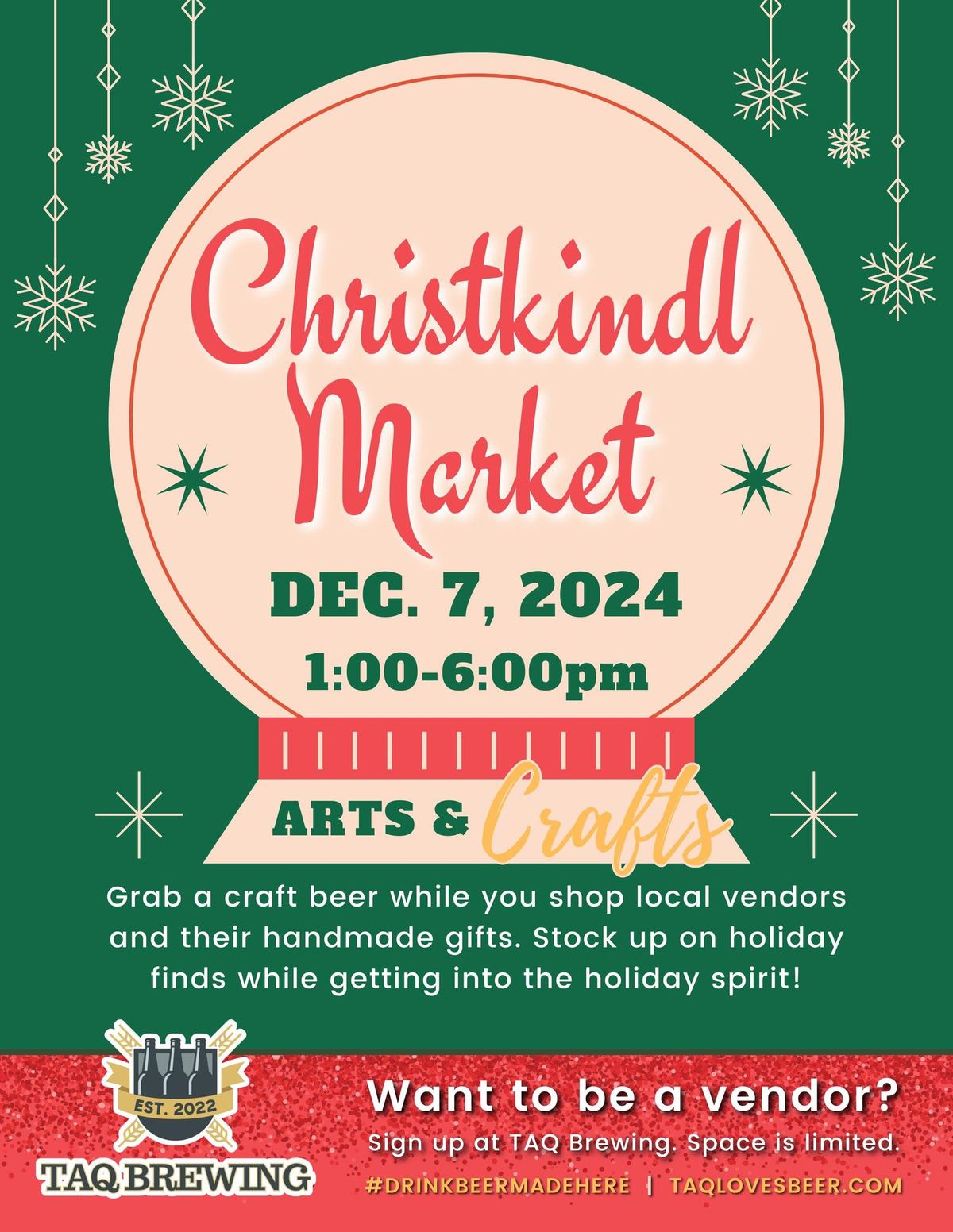 TAQ BREWING\u2019s Christkindl Market