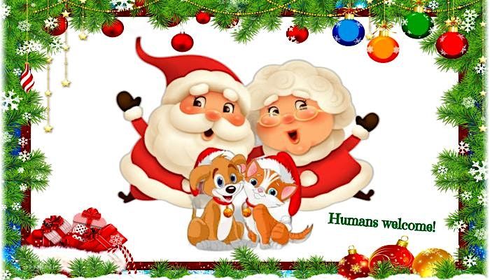 Pet Photos with Santa & Mrs Claus -  Humans Welcome!