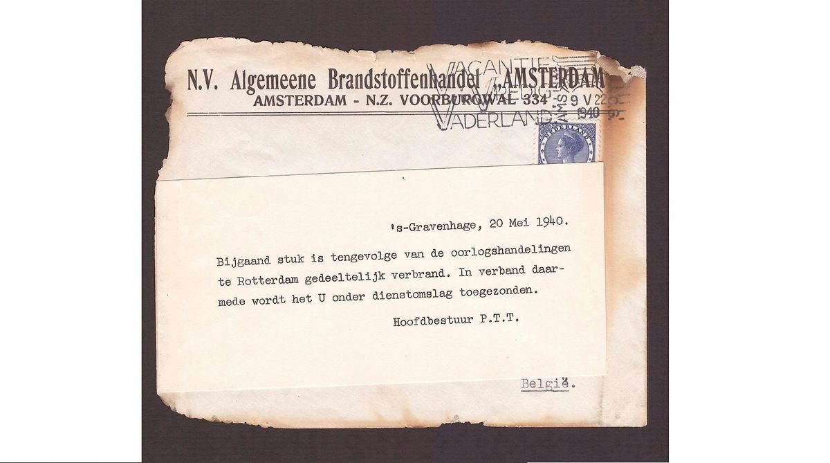 Netherlands Intl Mail During The Second World War by Hans van der Horst