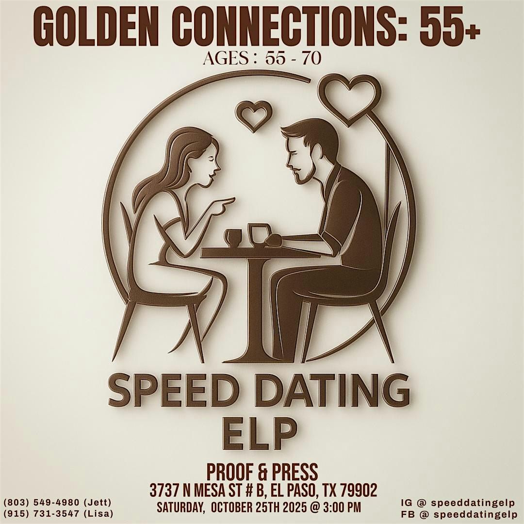 Golden Connections: 55+ Speed Dating