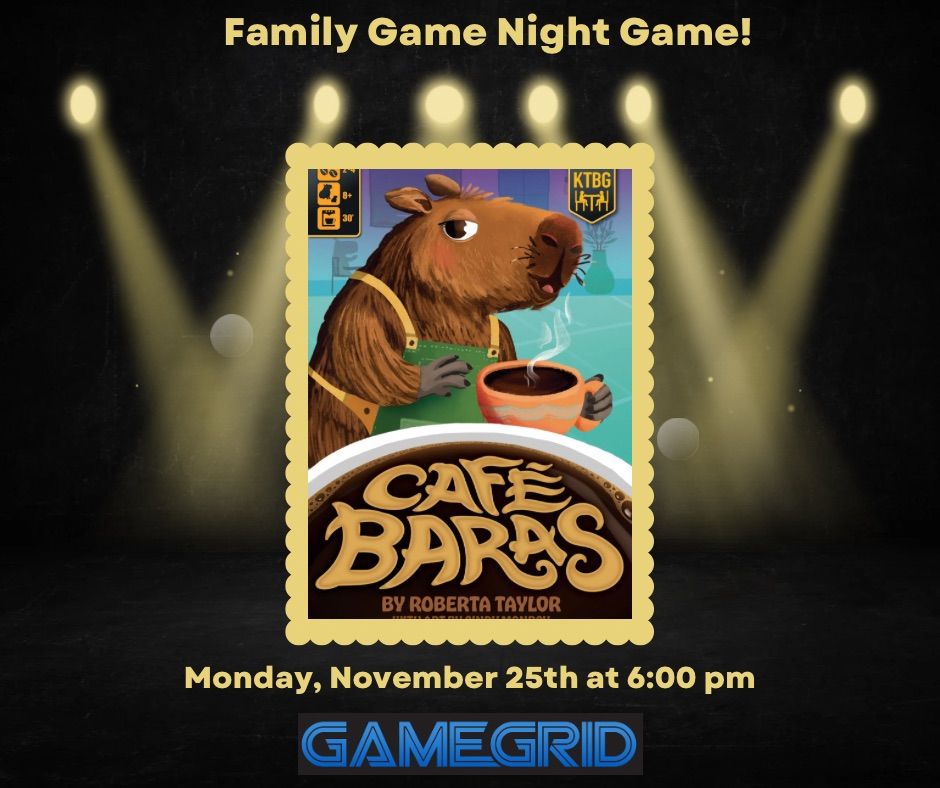 Monday Family Game Night