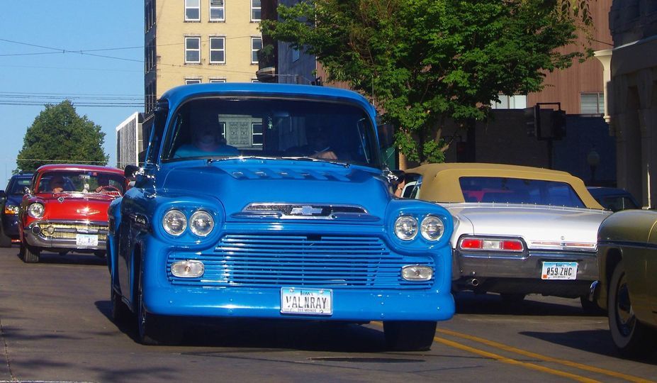 Cruise Night in Downtown Burlington